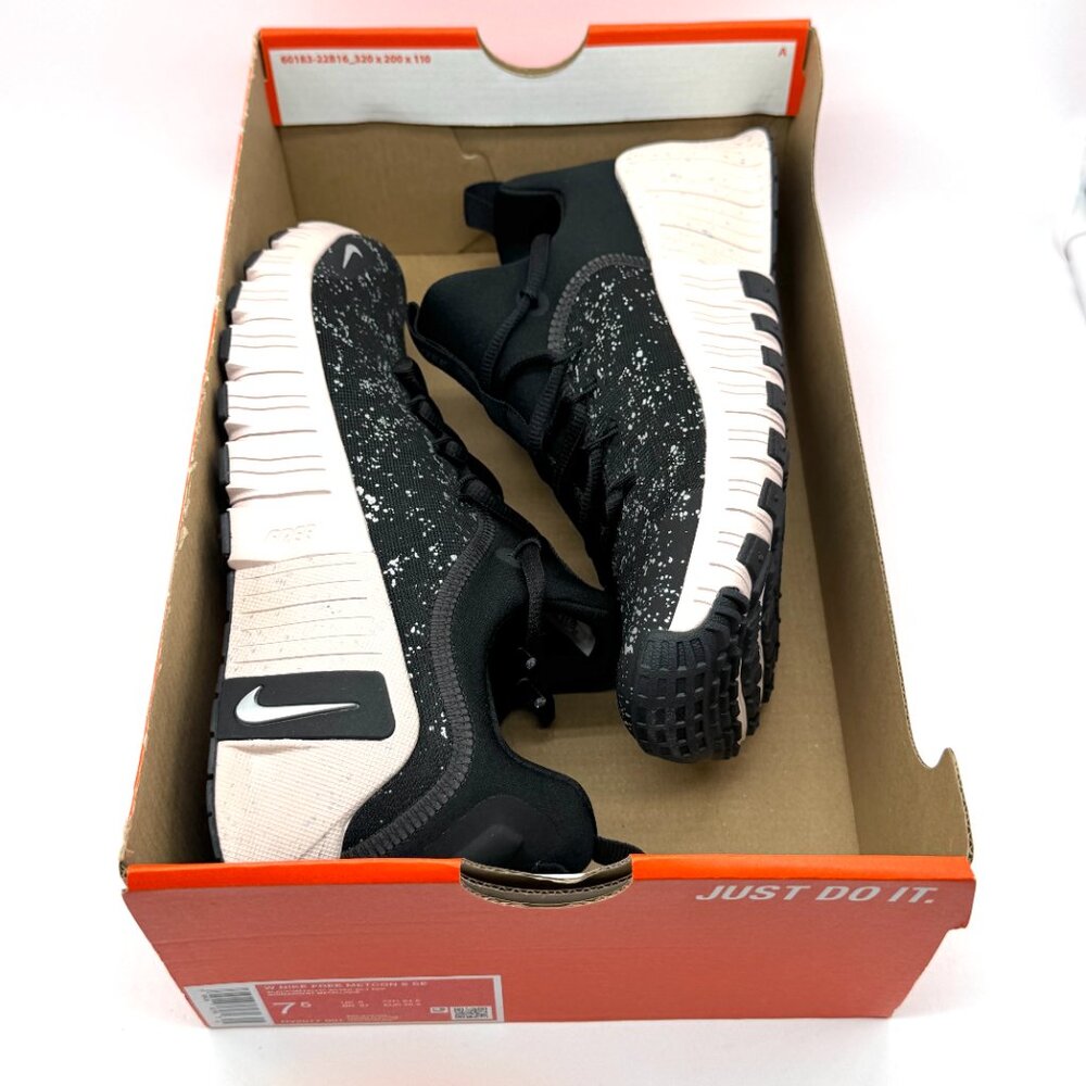 Nike Womens Free Metcon 6 SE Black Silt Red Shoes Sz 7.5 New HV2017-001 - Picture 9 of 11